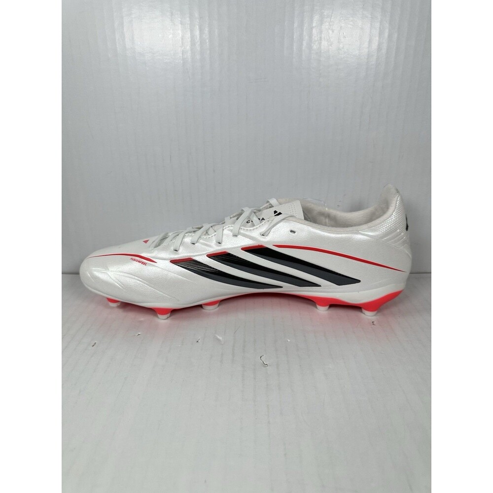 Size 12 adidas Copa Pure IV League Firm Ground Soccer Cleats Mens White Shoes - Picture 4 of 9